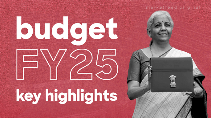 Union budget 2024-25 highlights, key features, main points and updates